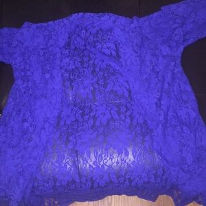 Blue net cardigan (new!!!)